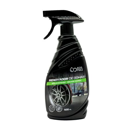 Renovador de Gomas Eco-Full 500ml Abrillantador Automotriz Azul