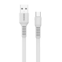 Cable Cargador Somostel SMS-BJ09 USB Tipo C Carga Rápida 1m Blanco