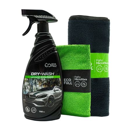 Duo ecológico Dry Wash + paños Eco-full
