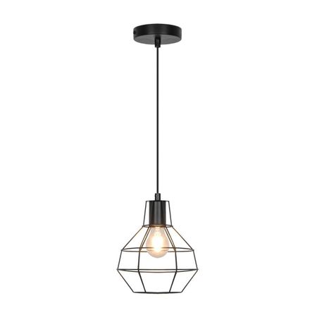 Lámpara Colgante Trendy Orange Luchi E27 Negro
