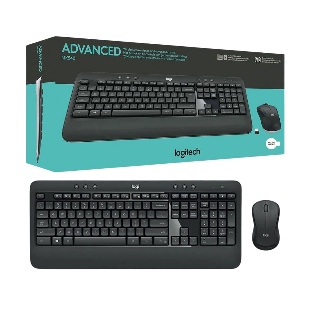 Combo Teclado y Mouse Español Inalambrico MK540