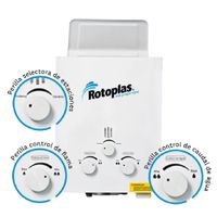 Terma a Gas Ecoflaming 5.5 GN con Encendido Automático