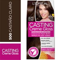 Tinte para Cabello CASTING Creme Gloss 500 Castaño Claro Caja 1un
