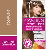 Tinte para Cabello CASTING Creme Gloss 700 Rubio Mediano Caja 1un