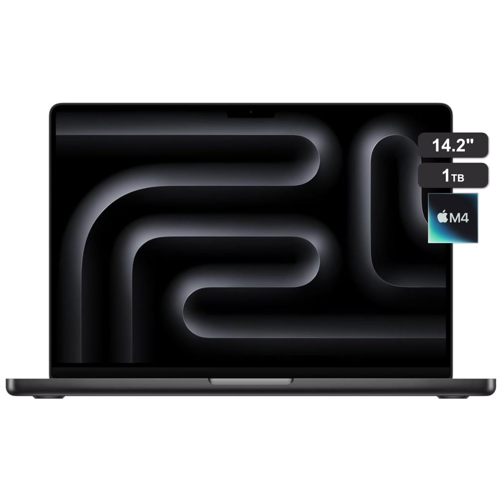 Macbook PRO 14.2"" (2024) Chip M4 24GB RAM 1TB SSD | Negro