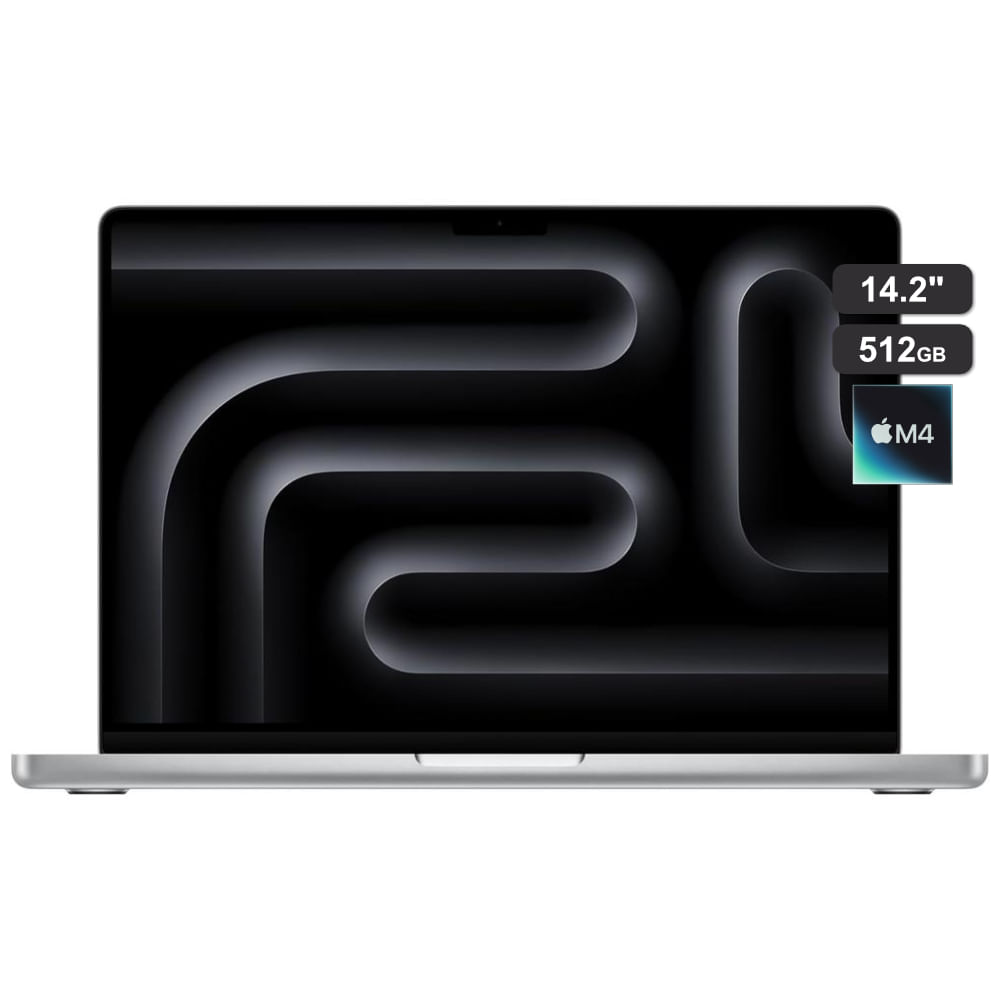 Macbook PRO 14.2"" (2024) Chip M4 16GB RAM 512GB SSD | Plateado