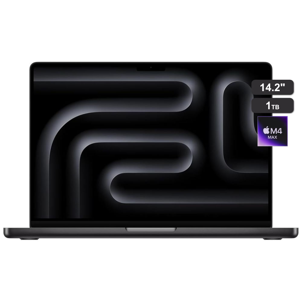 Macbook PRO 14.2"" (2024) Chip M4 MAX 36GB RAM 1TB SSD | Negro