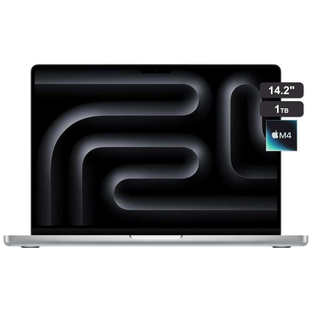 Macbook PRO 14.2"" (2024) Chip M4 24GB RAM 1TB SSD | Plateado