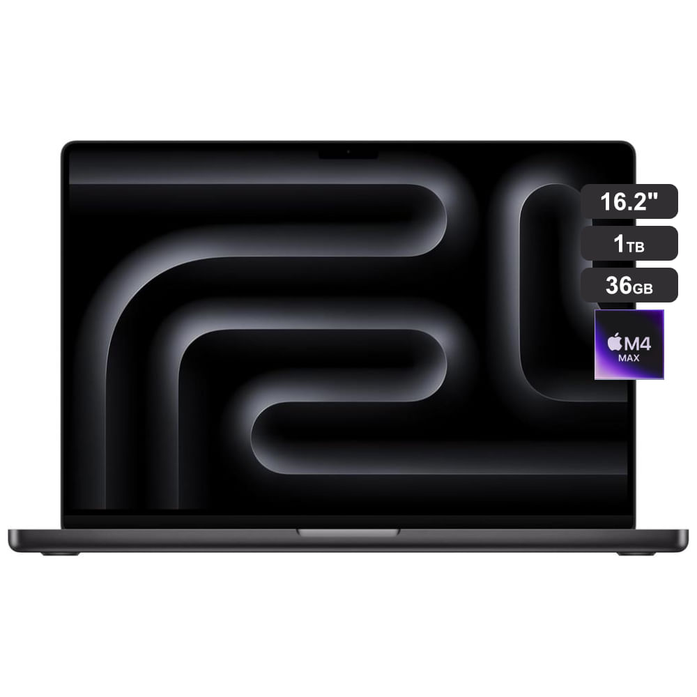 MacBook PRO 16.2"" (2024) Chip M4 MAX 36GB RAM 1TB SSD | Negro