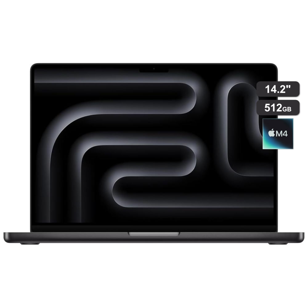Macbook PRO 14.2"" (2024) Chip M4 16GB RAM 512GB SSD | Negro