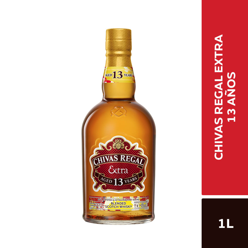 Whisky CHIVAS REGAL 12 Años Botella 1L