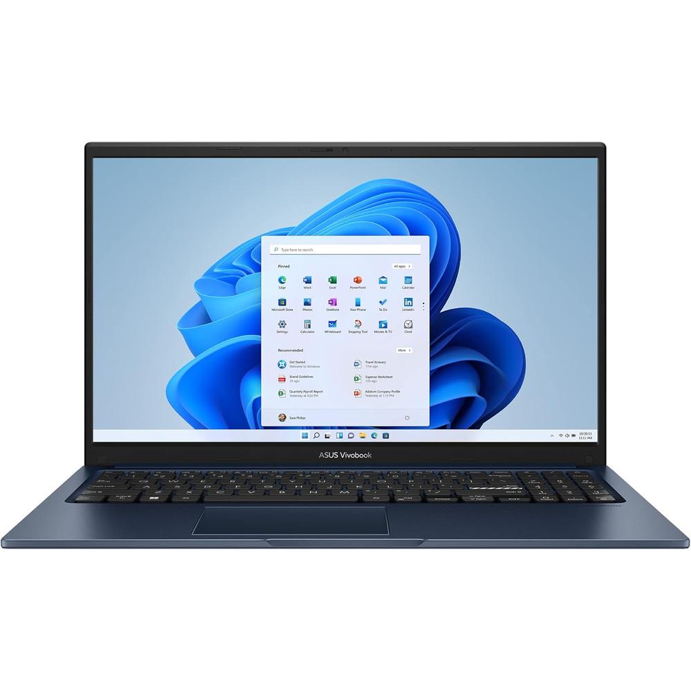 ASUS Vivobook 15 Laptop 15.6"" FHD i3-1215U 8GB RAM 128GB SSD | Azul - Teclado Inglés