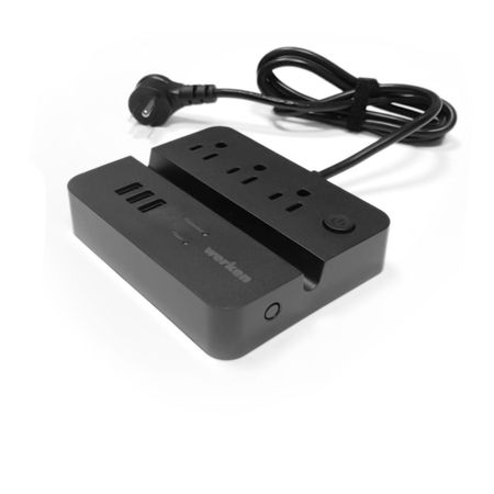 Supresor de picos Cube 3 tomas 3 USB Werken
