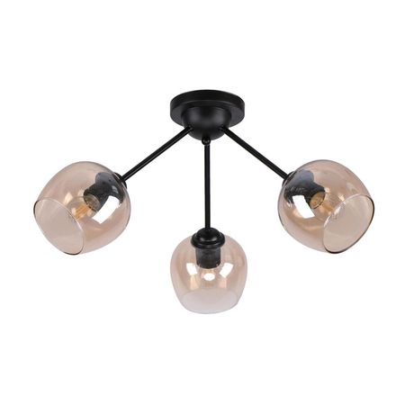 Lámpara adosable Brooklyn E27 3L Ikelite