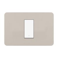 Interruptor Simple Policarbonato Bticino Matix Go Beige 10A 220V