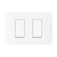 Interruptor Doble Matix Go Blanco Bticino
