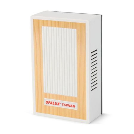 Timbre Rectangular Opalux DinDon Blanco