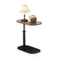 Mesa Auxiliar Forma De C Altura Ajustable Giratoria 360° Moderna Regulable