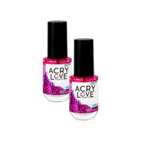 Aceite Para Cutícula 14ml Pineaple Pink Acrylove 2 Unid