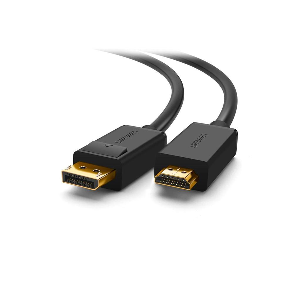 Cable Ugreen Displayport 4K a HDMI M/M Unidireccional 2M 10202 Negro