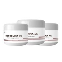 Crema Despigmentante Hidroquina 4% 30gr 3Uni