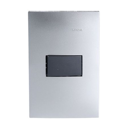 Conmutador Simple Aluminio/Graf Simon