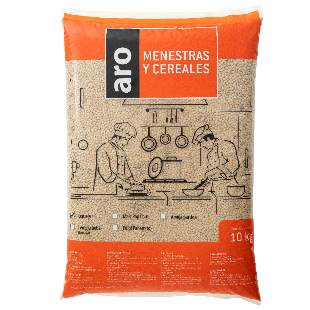 Lenteja ARO Bolsa 10Kg