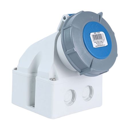 Toma visible IP44 32A 3P + T 250V 9H Mennekes