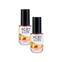 Aceite Para Cutícula 14ml Freesia Melocotón Acrylove 2Und