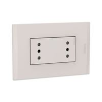 Tomacorriente Triple MODUS4 Policarbonato Beige Bticino