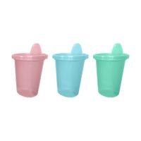 Set 3 Vasos Reutilizables 210ml para Niños Orange