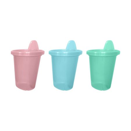 Set 3 vasos reusable Kids 210ml Orange