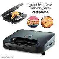 Sandwichera Maker Compacta Oster- Negro