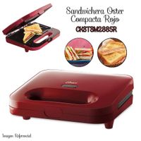 Sandwichera Maker Compacta Oster- Rojo