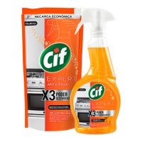Sacagrasa CIF Gatillo 500ml + Doypack 450ml