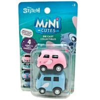 Stitch Mini Vehic Cute Pullback Pack 2Un DISNEY (Modelos Aleatorios)
