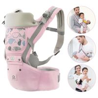 Canguro para Bebé Ergonómico Ballena 3 en 1 Rosado