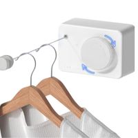 Tendedero de Ropa Retráctil Ajustable Smart Blanco  449BL04