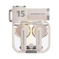 Audífonos Bluetooth Gamer Monster XKT15 Ivory