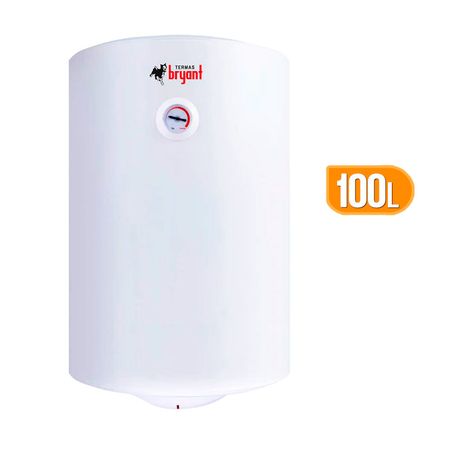 Terma Eléctrica Bryant Zafiro 100 litros Blanco con Protección Zafiro Xpand