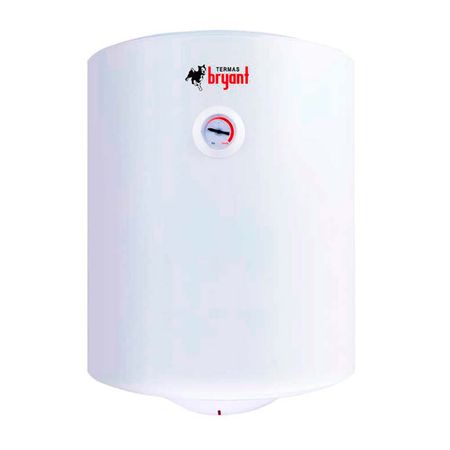 Terma Eléctrica Bryant Zafiro 30 litros en Acero Blanco