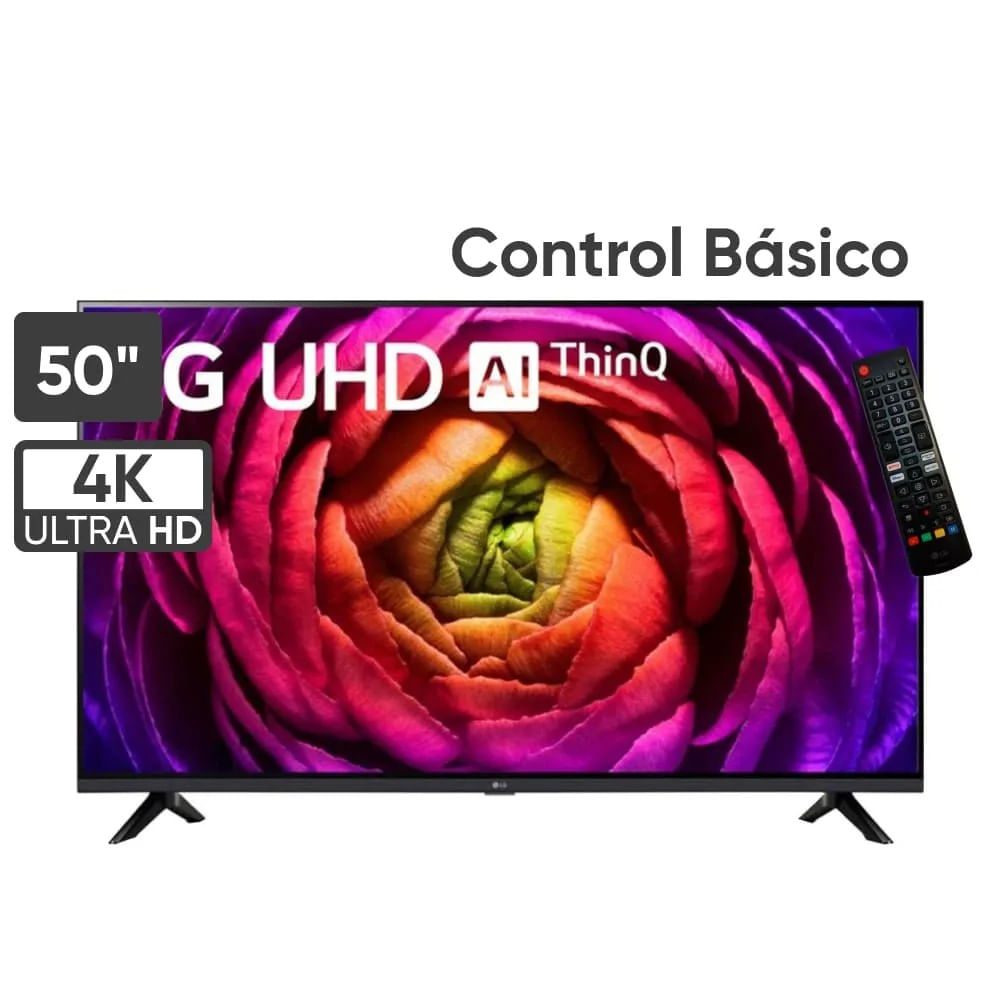 Televisor Smart LG UHD 50"" con ThinQ AI (Inteligencia Artificial)