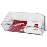 Caja Organizadora VIVA HOME Pequ Con Rueda 2.63L
