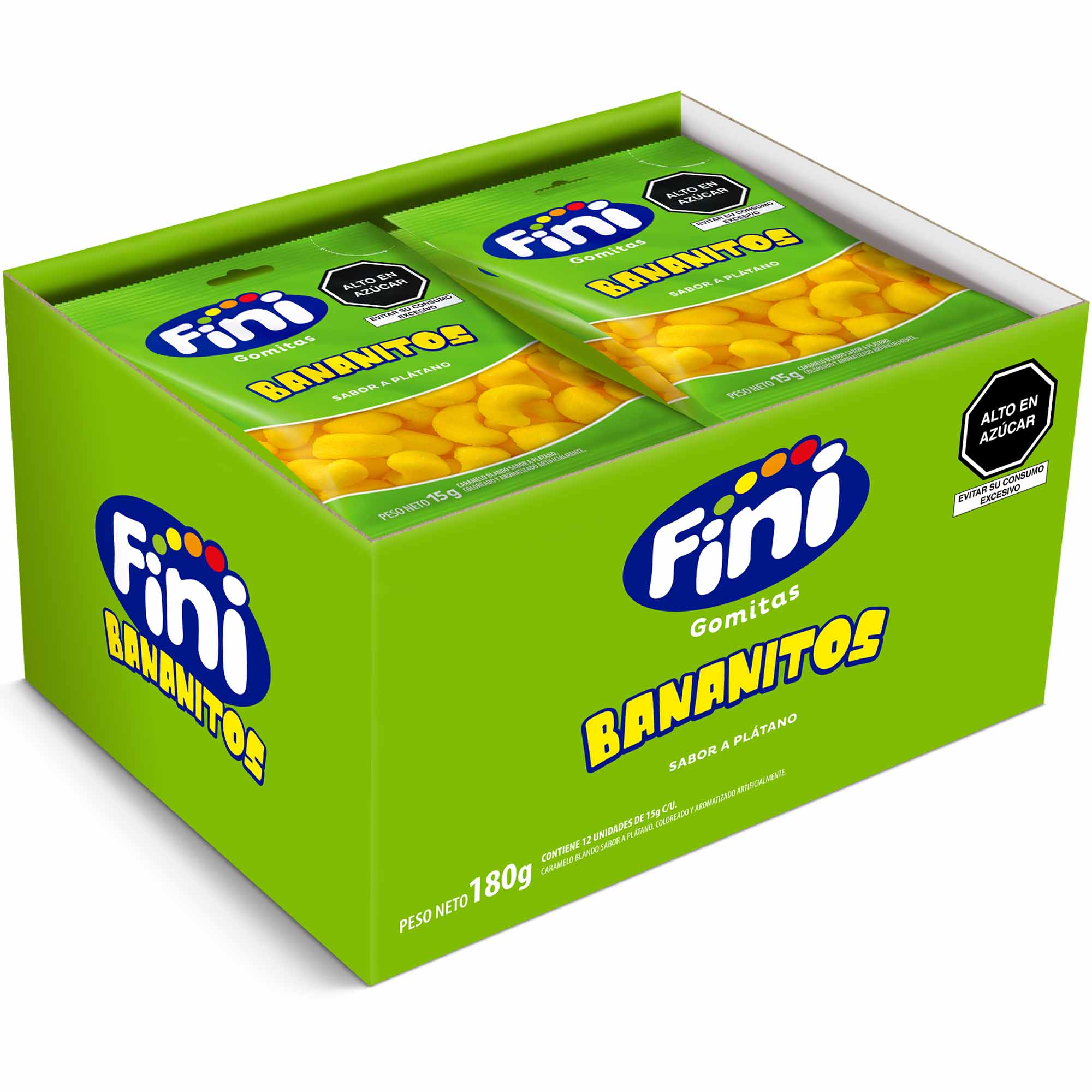 Gomitas de Bananas FINI Caja 12un