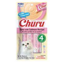 Alimento para Gato CHURU Atún con Salmón Pouch 56g