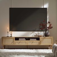 Mueble de TV Vintage 80"" Roboko Marrón R&R MUEBLES