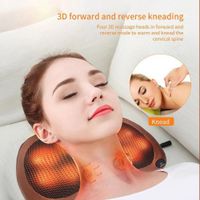 Almohada de masaje de relajación vibrador eléctrico