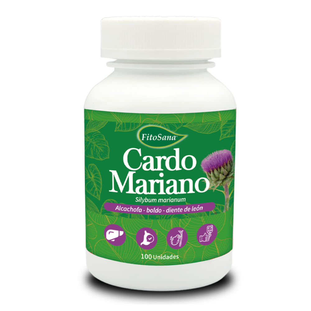 Cardo Mariano Fitosana - Capsulas 100u