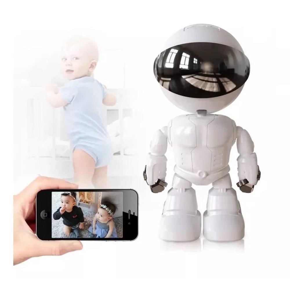 Monitor De Bebe Cámara Wifi Hd Seguridad Visión Nocturna