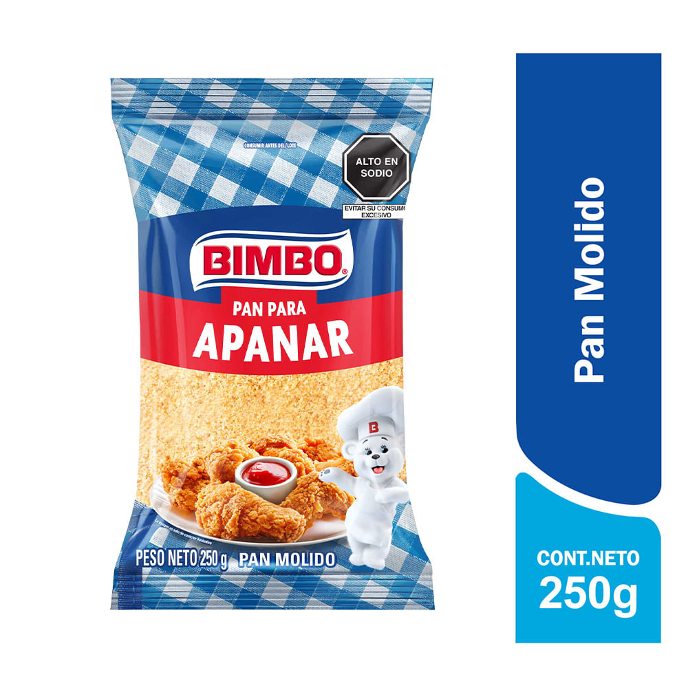 Pan Molido Clásico BIMBO Bolsa 250g
